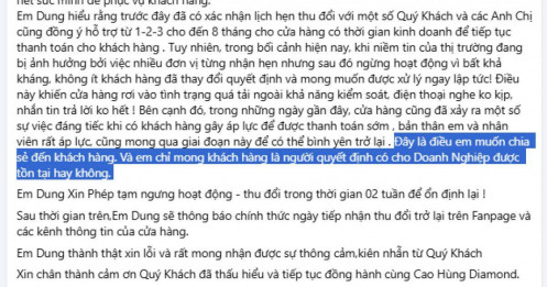 Nhiều tiệm kim cương ở TP.HCM đồng loạt đóng cửa, lý do được cho là đến từ... khách hàng