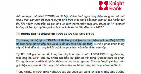 Giá cao, lãi vay tăng khiến người mua căn hộ tại Hà Nội và TP.HCM chững lại