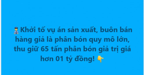 Chủ tịch Công ty Phân bón Hà Bắc bị khởi tố, bắt tạm giam