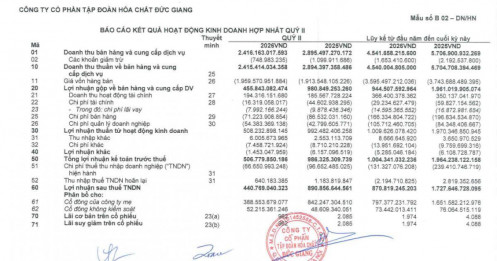 DGC báo lãi quý II giảm 51%