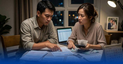 Có những cặp vợ chồng không cãi nhau vì hết yêu, họ cãi nhau vì áp lực tiền