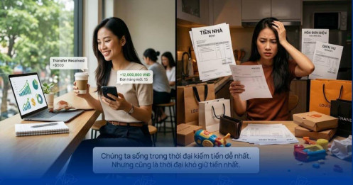 Chúng ta sống trong thời đại kiếm tiền dễ nhất, nhưng cũng là thời đại khó giữ tiền nhất
