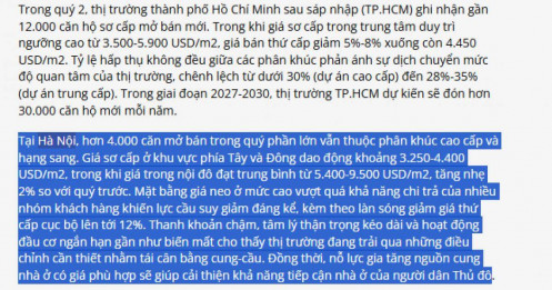 Nguồn cung căn hộ Hà Nội tăng mạnh nhưng giao dịch lại chậm hơn, chuyện gì đang xảy ra?