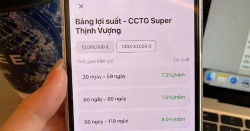 Ngân hàng đua huy động chứng chỉ tiền gửi lãi suất cao