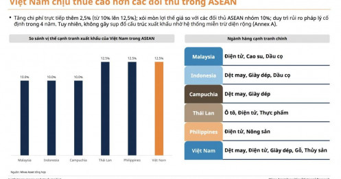 Mỹ áp thuế 12,5% với Việt Nam: Chuyên gia chỉ ra nhóm ngành chịu tác động lớn nhất