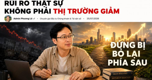 Quan điểm cá nhân: Rủi ro thật sự không phải là thị trường giảm, mà là bị bỏ lại phía sau
