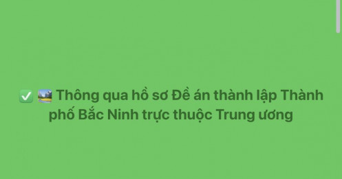 Thành phố Bắc Ninh sẽ trực thuộc Trung ương?