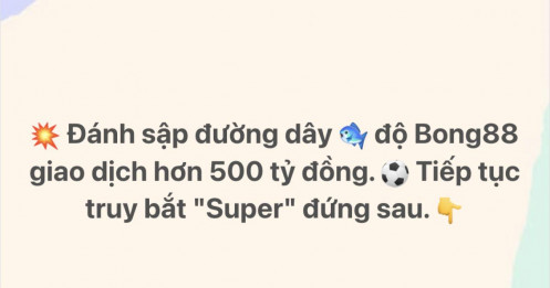 35 người bị bắt trong đường dây cá độ qua Bong88, "ông trùm" vẫn đang bỏ trốn?