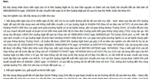 Thông tin mới nhất về dự án đường sắt tốc độ cao Bắc Nam