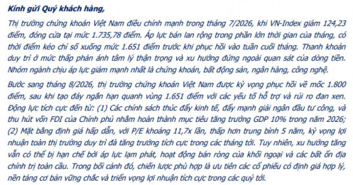 6 cổ phiếu được khuyến nghị cho tháng 8, có mã còn được kỳ vọng tăng tới 17%