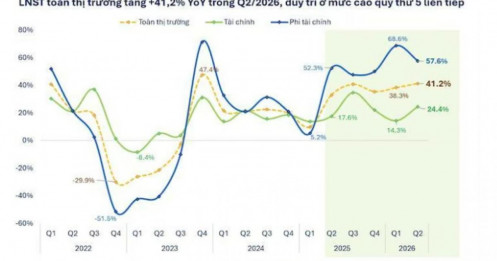 Bất ngờ: Nếu loại nhóm BĐS, LNST quý 2 toàn thị trường chỉ tăng khoảng 30%