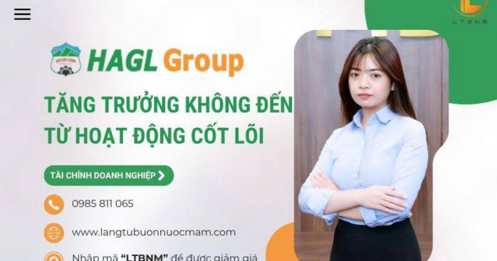 HAG: Tăng trưởng không đến từ hoạt động cốt lõi