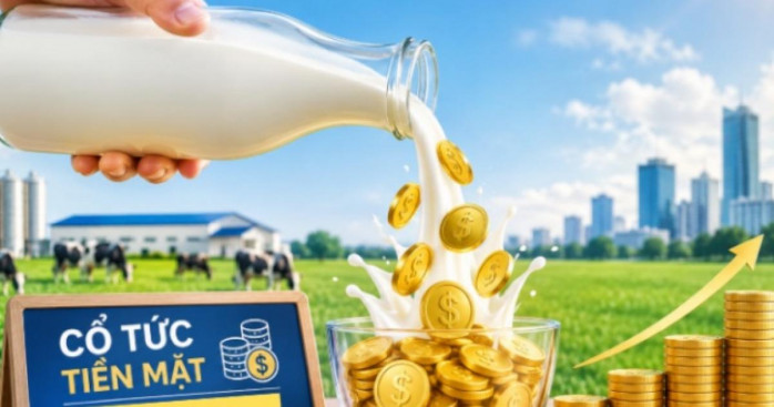 “Dòng sữa” cổ tức dồi dào từ doanh nghiệp sữa Việt