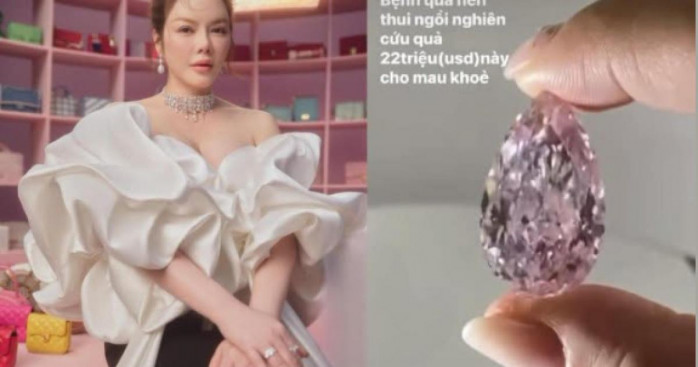 Có người đếm cừu để ngủ, còn Lý Nhã Kỳ đếm kim cương để quên buồn