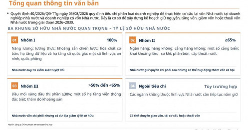 Vốn Nhà nước sắp được cơ cấu lại: Những doanh nghiệp nào có thể hưởng lợi?