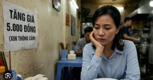 'Bát phở tăng giá 15.000 đồng nhưng chủ quán không lời thêm'