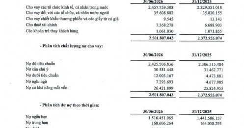 Gần 2,5 triệu tỷ đồng dư nợ, BIDV đang đối mặt với áp lực nợ xấu ra sao?