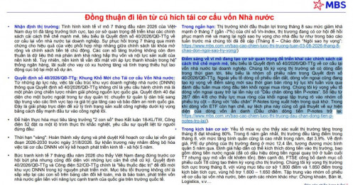 Một dòng tiền lớn bất ngờ quay lại