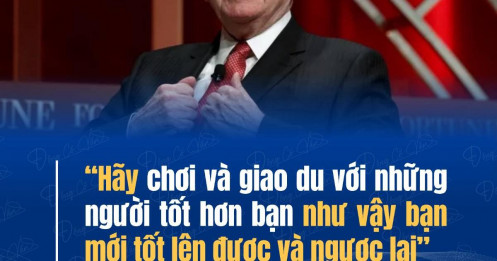 “Hãy chơi và giao du với những người tốt hơn bạn, như vậy bạn mới tốt lên được và ngược lại.” — Warren Buffett