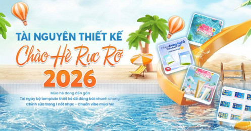 [FREE TEMPLATE] Template Chào Hè Rực Rỡ 2026