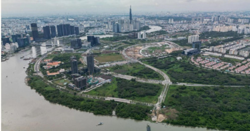 Lô đất hơn 10.000 m2 tại Thủ Thiêm sắp đấu giá với khởi điểm 295 triệu đồng mỗi m2