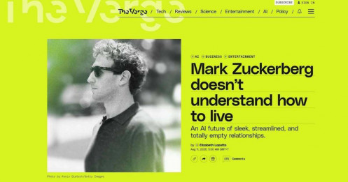 Mark Zuckerberg không hiểu cách sống