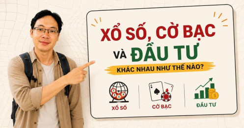 Phân biệt rõ ràng giữa ba thứ: Vé số, Cờ bạc và Đầu tư