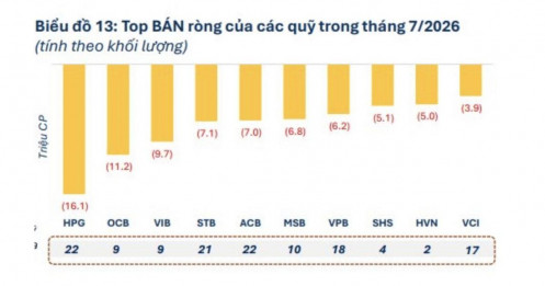 HPG bị quỹ bán mạnh trong tháng 7, chuyện gì đang xảy ra?
