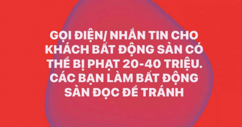 Có số điện thoại khách hàng là được quyền gọi? Tự ý quảng cáo có thể mất tới 90 triệu đồng