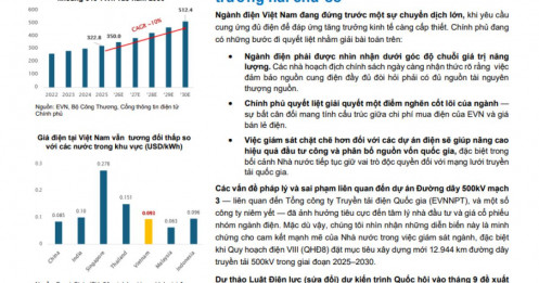 Điện Việt Nam bước vào chu kỳ mới, doanh nghiệp nào đang được CTCK kỳ vọng?
