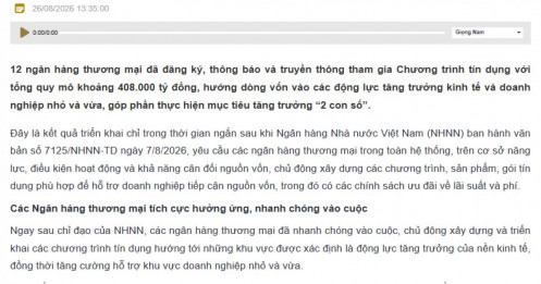 NHNN vừa kêu gọi, 12 nhà băng lập tức “xuống tiền” 408.000 tỷ đồng