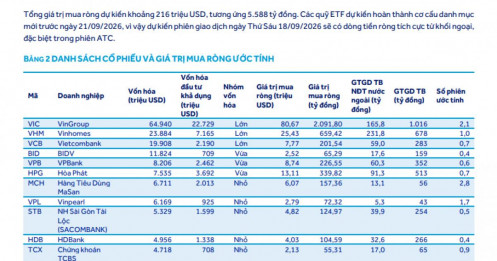 Dòng tiền dự kiến “đổ bộ” VIC, VHM, HPG: Hơn 3.000 tỷ đồng đang chờ
