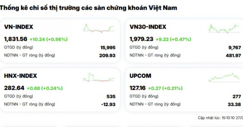VIC “cân” gần trọn đà tăng VN-Index!