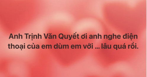 Vì sao Tuấn Hưng bất ngờ gọi tên ông Trịnh Văn Quyết?