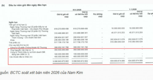 Thép Nam Kim cho Chủ tịch PDR vay hàng trăm tỷ và thỏa thuận liên quan Thủ Thiêm Eco Smart City