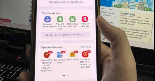 Hà Nội ra mắt app 'Bản đồ mưa ngập', nhận cảnh báo cách tới 100km