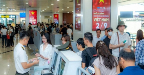 Cục Hàng không: Vận tải hàng không tăng trưởng 2 con số dịp Lễ Quốc khánh 2/9