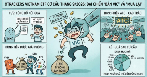 ETF bán VIC, mua VHM – STB – FPT: Dòng tiền đang “đổi hướng”?
