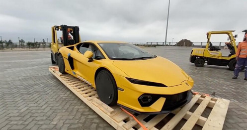 Cường "Đô la" lại gây bão với Lamborghini Temerario đầu tiên của Việt Nam