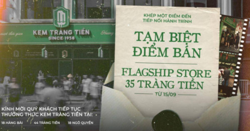 Sau gần 70 năm, Kem Tràng Tiền đóng cửa hàng huyền thoại: Chuyện gì đang xảy ra với chủ thương hiệu?