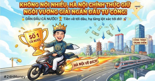 Không nói nhiều, Hà Nội chính thức giữ ngôi vương giải ngân đầu tư công!