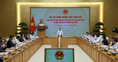 Phó Thủ tướng Thường trực Phạm Gia Túc chỉ đạo giải quyết dứt điểm vướng mắc cho doanh nghiệp xây dựng