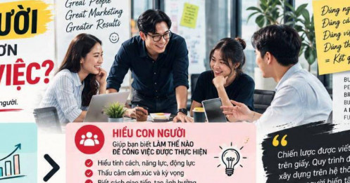 Hiểu con người có quan trọng hơn hiểu công việc?