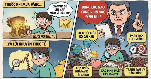 Mua vàng đừng bắt đầu bằng việc hỏi “hôm nay giá bao nhiêu?”