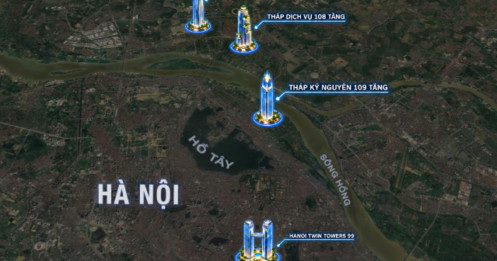 Cuộc đua "chọc trời" tại Hà Nội: Lộ diện 4 siêu tháp tỷ đô định hình lại diện mạo Thủ đô