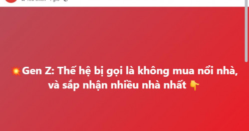 Gen Z: Thế hệ bị gọi là không mua nổi nhà và sắp nhận nhiều nhà nhất