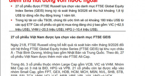 Gần 27 triệu USD sắp đổ vào 8 ngân hàng, tín hiệu gì cho cuộc chơi nâng hạng?