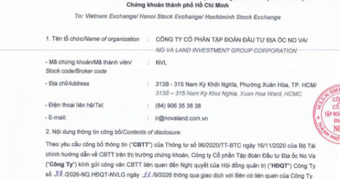 Động thái mới của “thiếu gia” nhà Novaland
