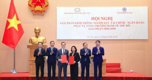 Hàng loạt “ông lớn” ngân hàng cam kết rót vốn cho các dự án trọng điểm của Hà Nội
