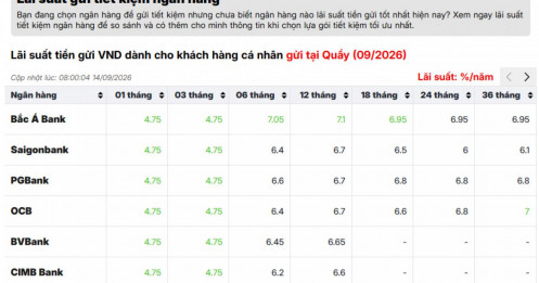 Lãi suất liên ngân hàng giảm mạnh, thanh khoản hệ thống dần cải thiện